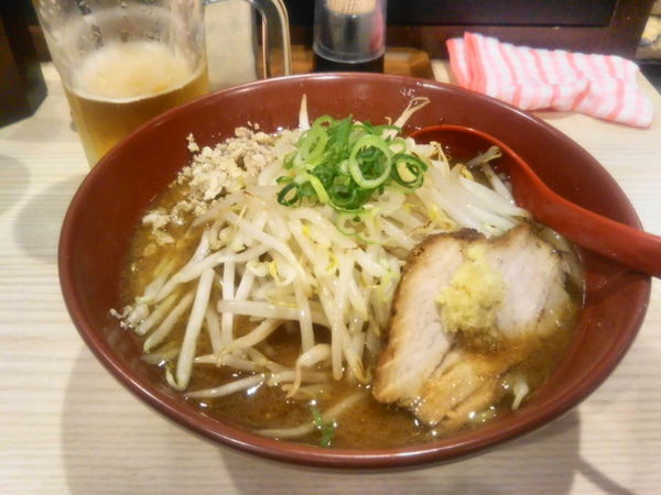 「焼き味噌ラーメン８８０円」@拉麺 大公 南太田本店の写真