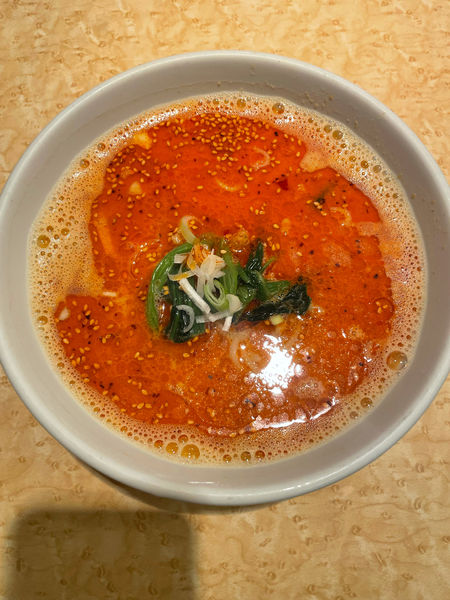 「タンタンメン＋炒飯(968円」@龍門 新館の写真