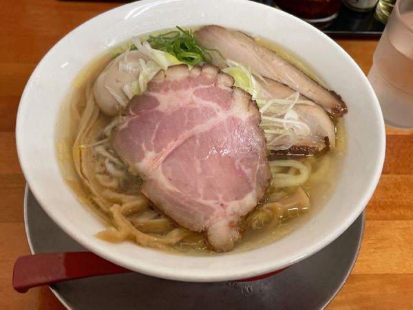 「中華そば(塩)＋特上TP」@栃木中華そば 神志の写真