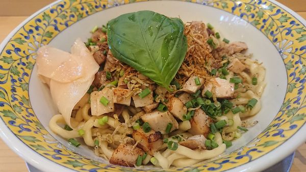 「【限定】混ぜそば(流星群)」@中華そば すばる食堂の写真