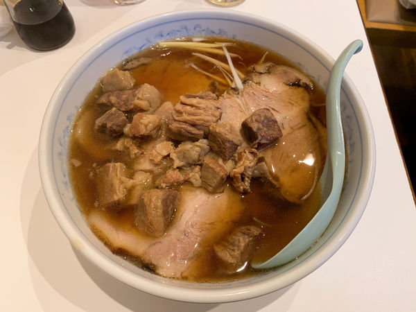 「特製牛バララーメン」@唐桃軒の写真