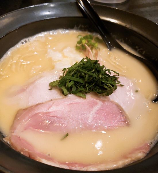 「真鯛白湯そば・温 900円」@布施丿貫の写真