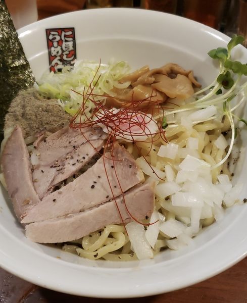 「煮干しまぜそば 830円」@煮干しらーめん 四代目 玉五郎 鶴橋店の写真