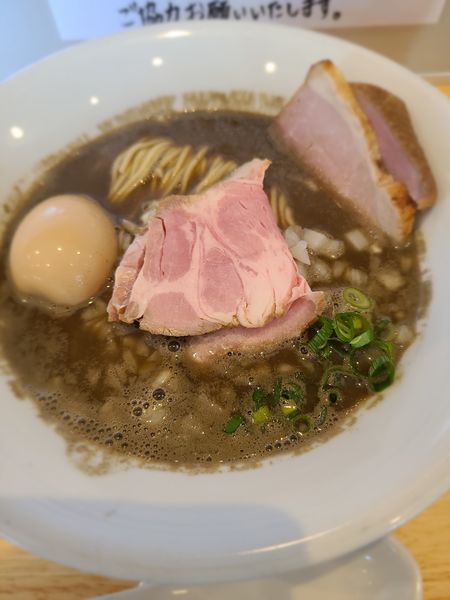 「濃厚煮干そば」@中華そば ひしおの写真