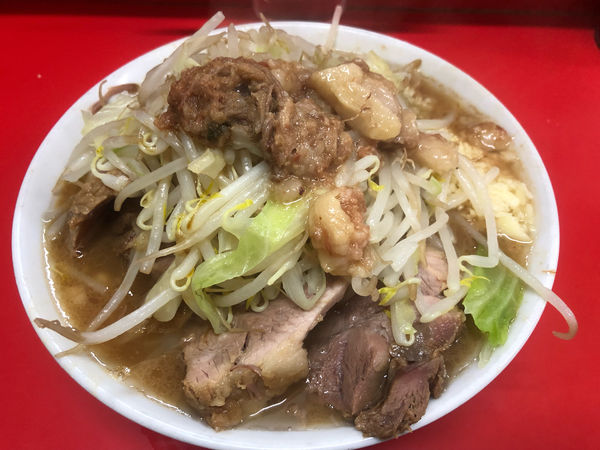 「小ラーメン ¥790 豚増し ¥160」@ラーメン二郎 松戸駅前店の写真