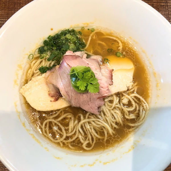 「雲丹と煮干900円」@つくばらーめん 鬼者語 -オニモノガタリ-の写真