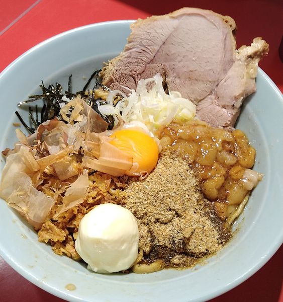 「油そば」@蒙麺 火の豚の写真