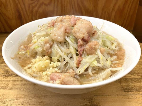 「小ラーメン ７５０円 ※麺少なめ」@ラーメン二郎 前橋千代田町店の写真