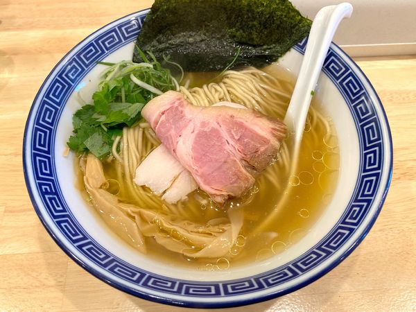 「中華そば 五塩 ８５０円」@いのちノ中華そば 龍ノ谷の写真