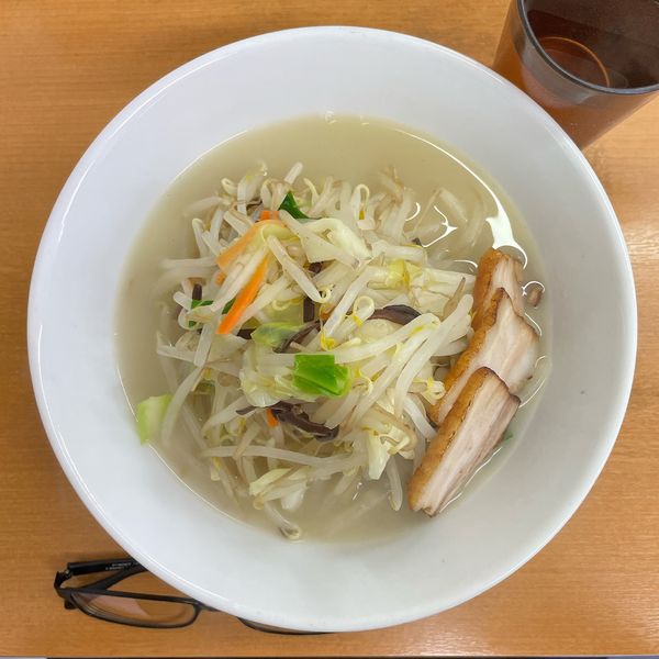 「鶏ぶた塩タンメン」@富白 御徒町本店の写真