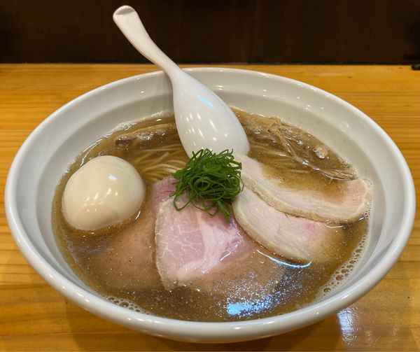 「全乗煮干しらーめん」@麺響万蕾の写真