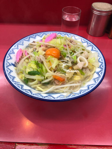 「玉子入り長崎ちゃんぽん　850円」@香蘭の写真