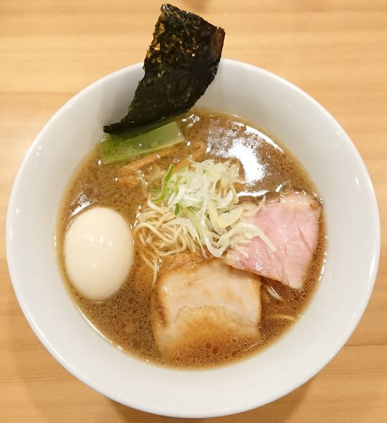 「味玉中華そば(並盛)」@つけ麺 大武の写真