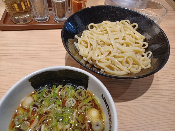 「つけめん（ライト）」@頑者 UNDERGROUND RAMEN 川越駅店の写真