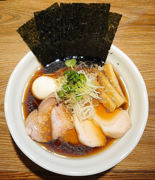 「特製中華そば」@中華そば やま福の写真