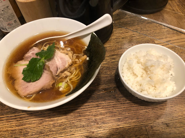 「平子煮干しそば」@新橋 纏の写真