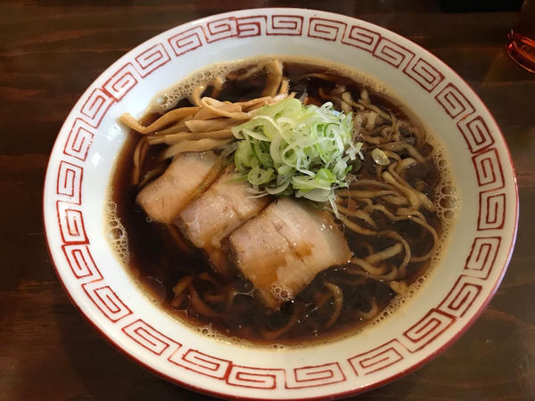 「たまり醤油　手もみ麺」@おお田ラーメン店の写真