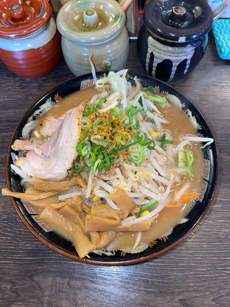 「ガチブタみそラーメン」@我一豚の写真