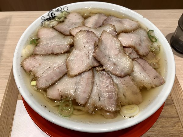 「肉そば(大盛)1370円」@七彩飯店の写真