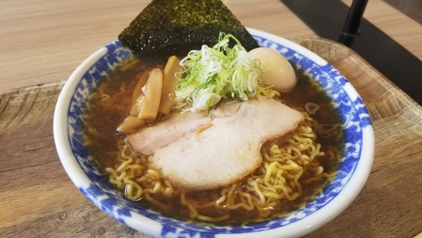 「煮干醤油ラーメン　大盛　味玉トッピング」@凌駕IDEA イオンモール松本店の写真