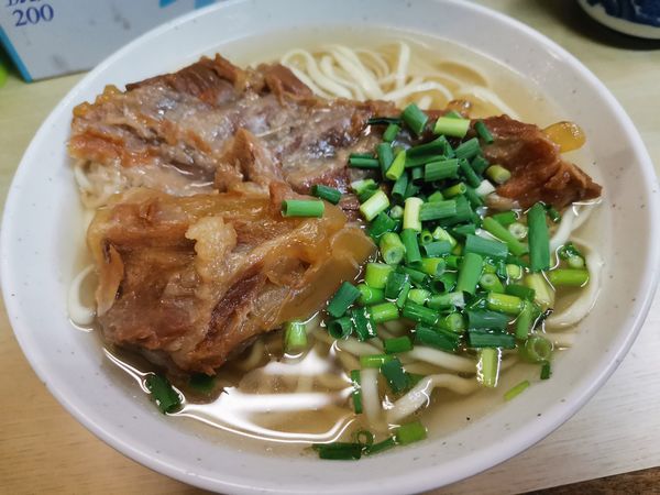 「ソーキそば普通」@田舎 公設市場南店の写真