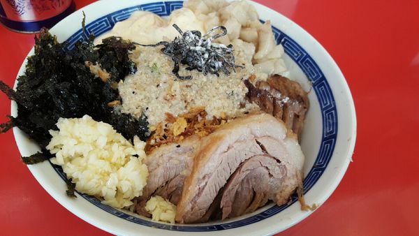 「冷やしまぜそば塩 1100円」@ジャンプの写真