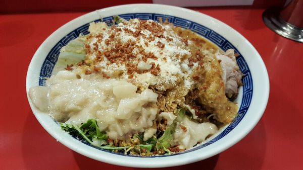 「冷しまぜそば 900円」@ジャンプの写真