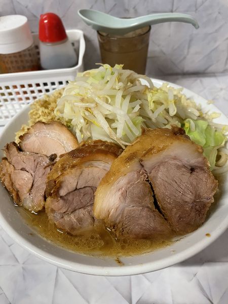 「ミニラーメン、豚１枚、生姜」@麺屋 歩夢 金沢八景店の写真