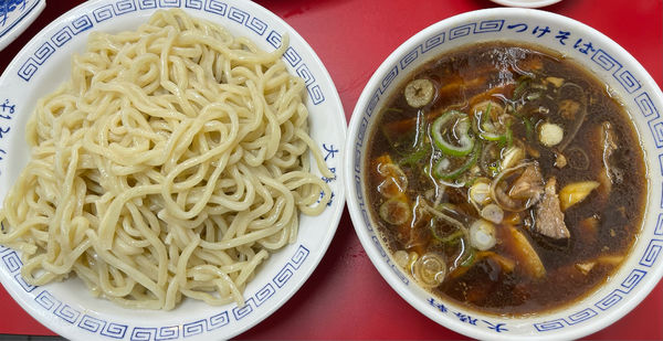 「つけそばチャーシュー入り」@大勝軒 祖師ヶ谷大蔵店の写真