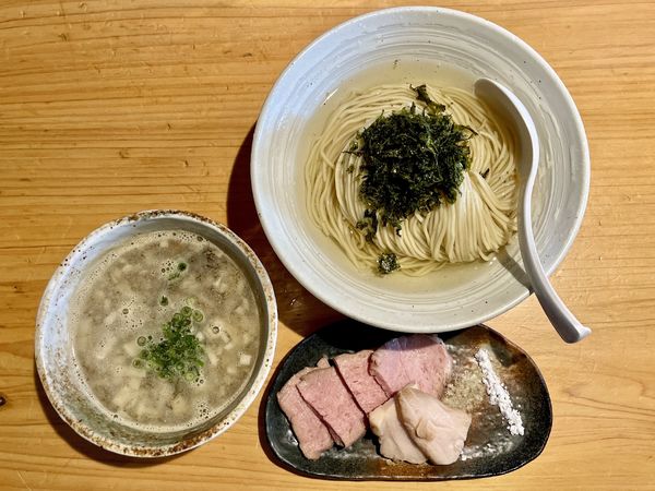 「特製煮干らぁ麺 中盛 つけ麺変更」@麺屋 さくら井の写真