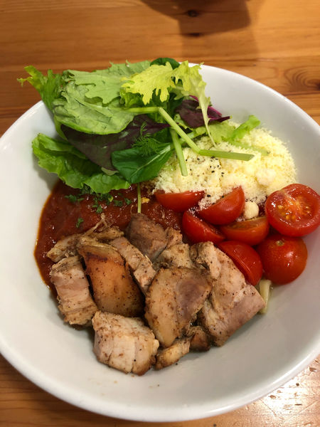 「トマトまぜそば中」@アメノオトの写真