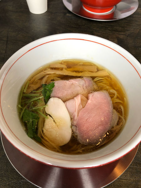 「上醤油そば」@自家製麺 オオモリ製作所の写真