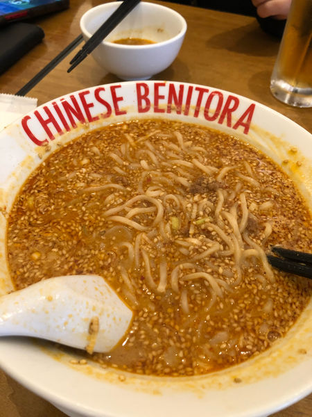 「白胡麻坦々麺」@紅虎菜舗 佐野プレミアムアウトレット店の写真