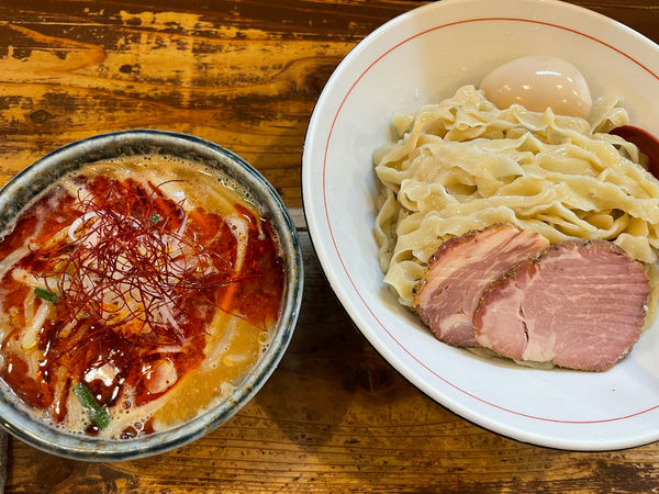 「辛味噌つけ麺」@東京味噌らーめん 鶉の写真