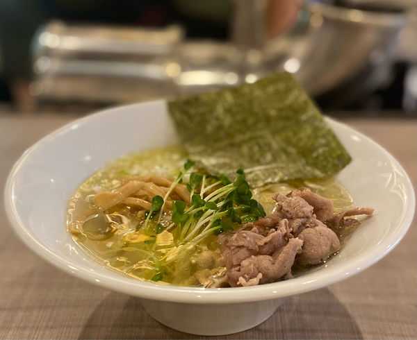 「丸鶏ラーメン塩750円(フェトチーネ)」@ZeCT byLmの写真