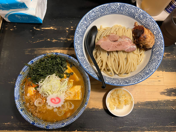 「【限定】濃厚麻婆つけ麺→スンドゥブ風チゲつけ麺変更」@狼煙 〜NOROSHI〜の写真