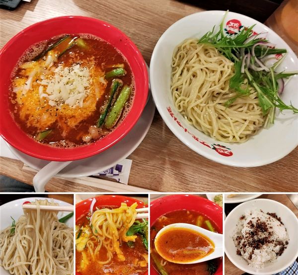 「太陽のチーズトマトつけ麺　1020円」@太陽のトマト麺 上野広小路支店の写真