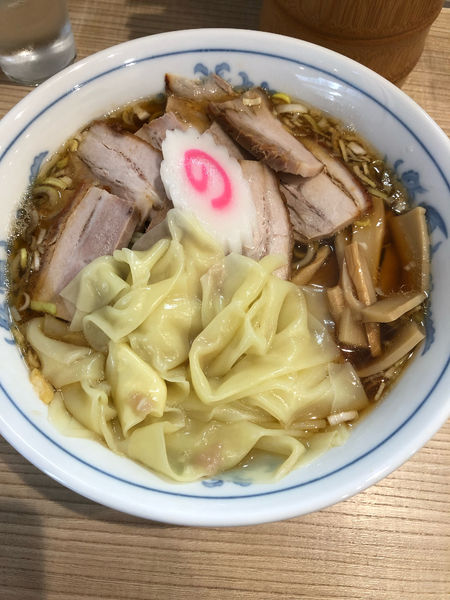 「ワンタンチャーシュー（大盛）」@らーめん 高尾の写真