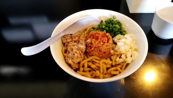 「牛油そば」@粗炊中華そば のじじの写真