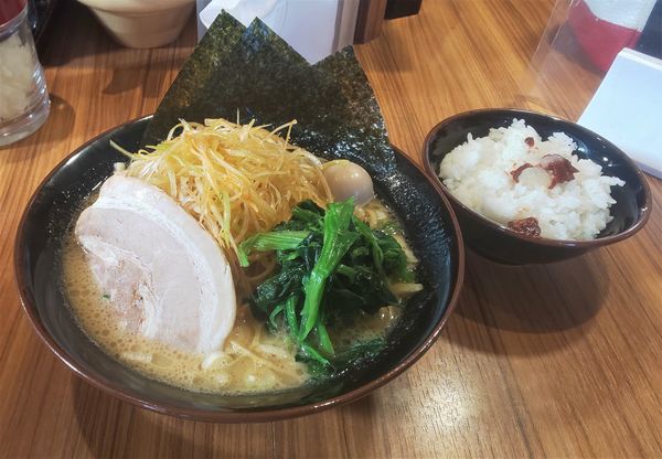「ねぎラーメン醤油・並（920円）」@横浜家系ラーメン 壱角家 蔵前店の写真