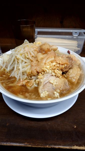 「大ラーメン850円全増し」@らーめん玄の写真