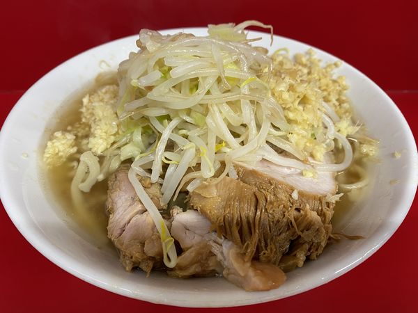 「小 750円」@ラーメン二郎 大宮公園駅前店の写真