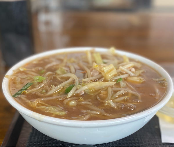 「生碼麺750円」@谿明飯店の写真