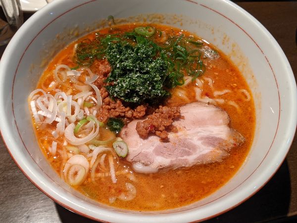 「【期間限定】辛味噌らぁ麺」@麺や 虎徹の写真