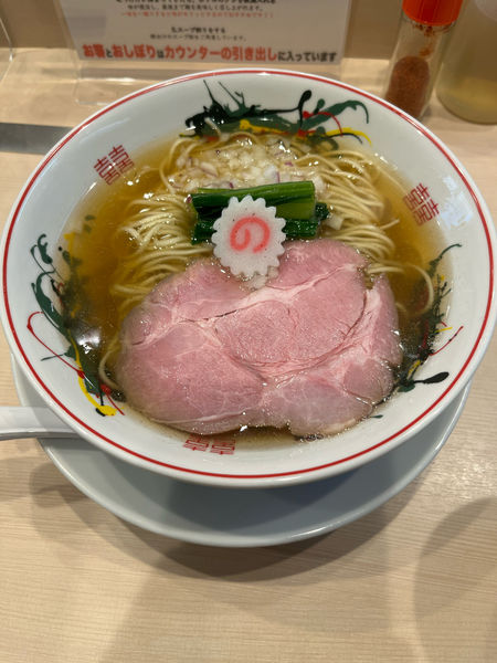 「白だしラーメン 850円」@つけめん金龍の写真