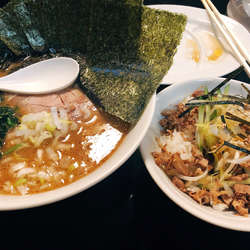 ラーメン海苔増し