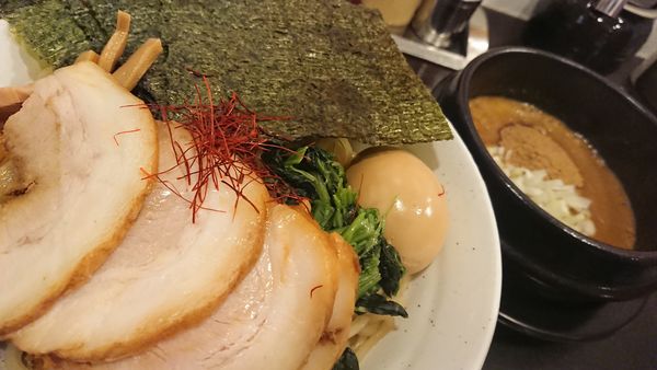 「家系黄金つけ麺」@横浜家系ラーメン 坂戸家の写真