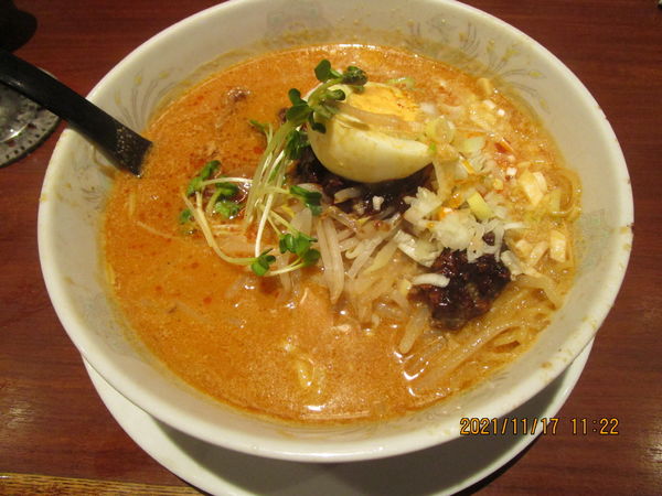 「担々めん 850円」@太鼓番の写真