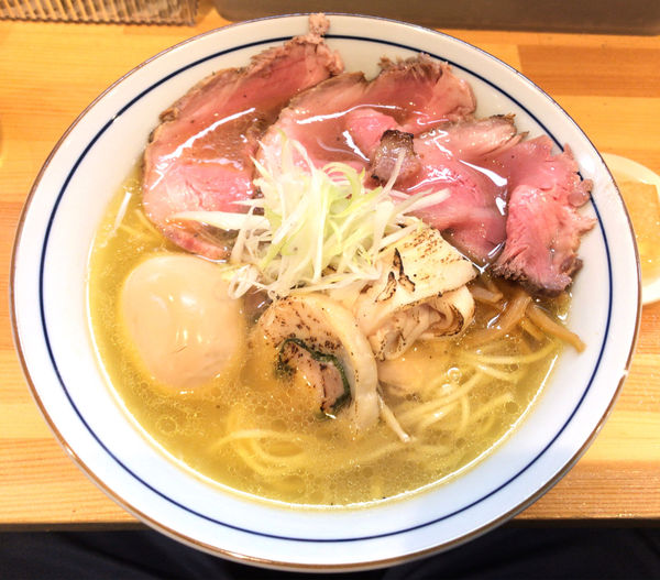 「鶏そば塩の方へ（1050円）」@Coccinellaの写真