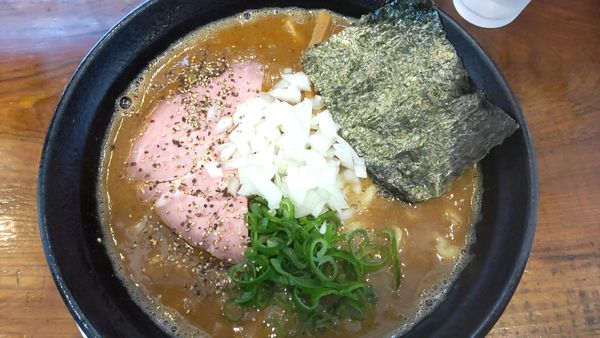 「濃厚かつおそば」@麺匠 ことぶきの写真